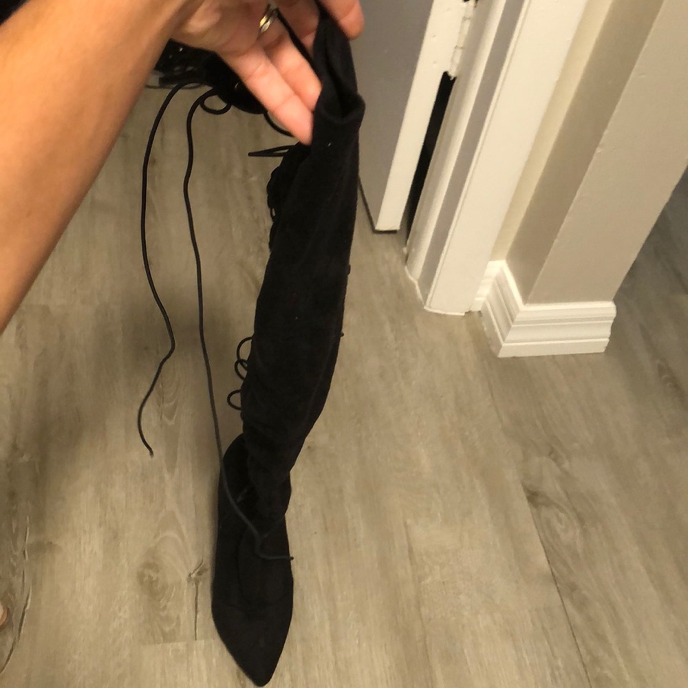 Over the knee  boots WORN ONCE!